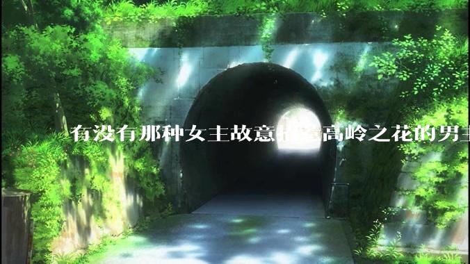 有没有那种女主故意招惹高岭之花的男主，最后男主黑化成病娇的***？