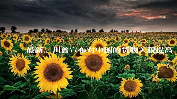 最新，川普宣布对中国的货物关税提高 245% ！ 大家怎么看？未来中美什么走向？